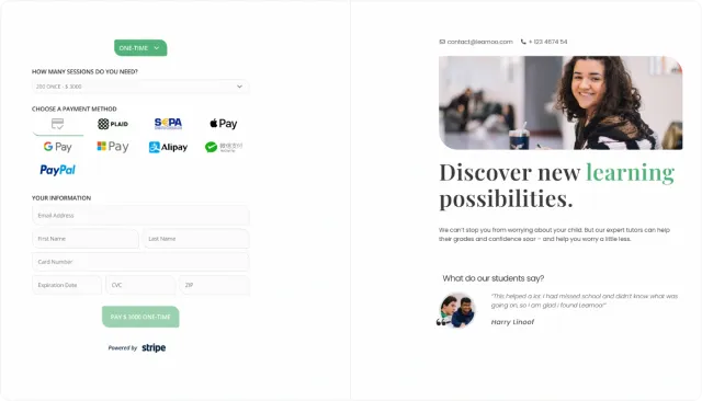 Publish - Payment Page