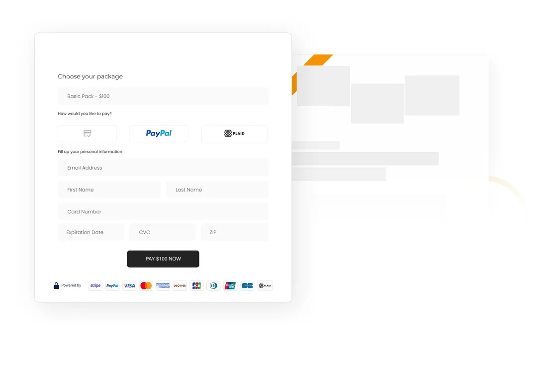 Simple Payment Form